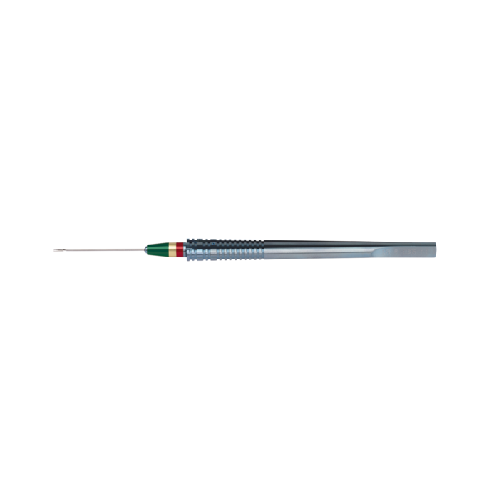 Microforceps: Eckardt Power End-gripping Forceps. (23 gauge / 0.6 mm)