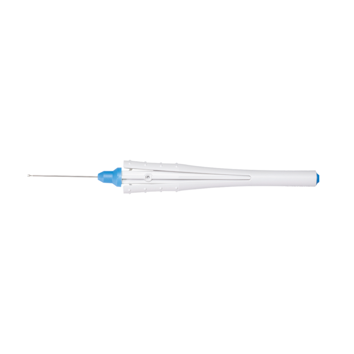 Disposable Microscissors: Curved. (25 gauge/0.5 mm)