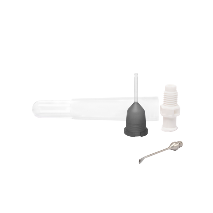 2.4 mm Reusable phaco set with 45° angled flared needle