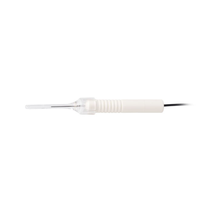 TotalView Endoillumination Probe, including illuminated scleral depressor.(25 gauge / 0.5 mm)
