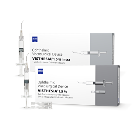 VISTHESIA OVD product image-package and syringe Arrangement Image (med-medium)