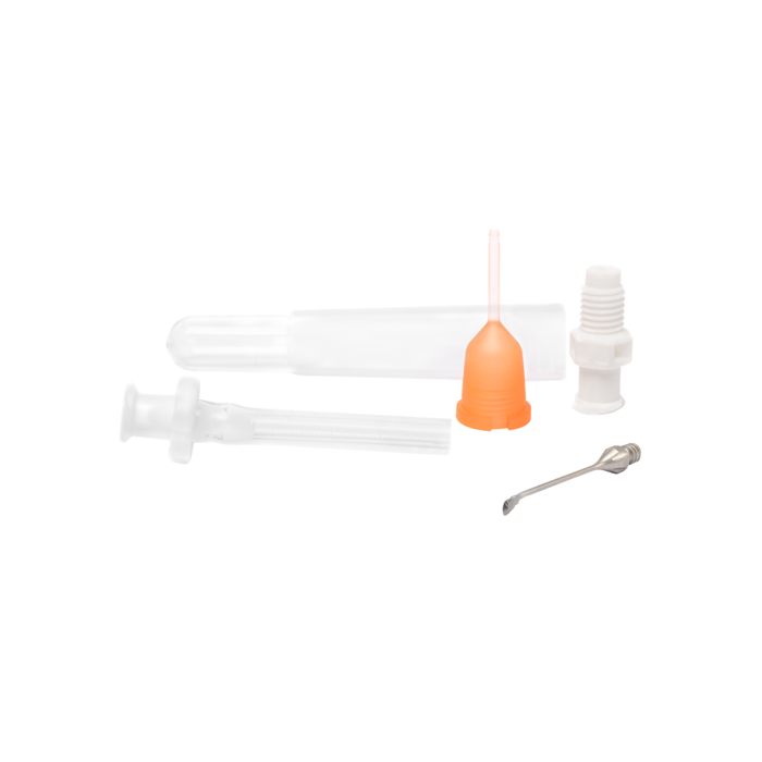 2.2 mm Reusable phaco set with 45° angled flared needle