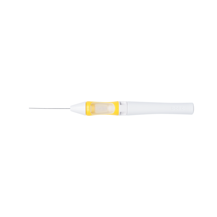 Backflush Instrument with 27ga / 0.4 mm soft-tip cannula and active aspiration
