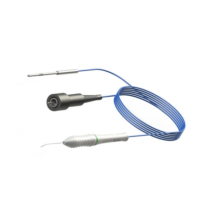 Illuminated Stepped Laser Probe, Curved
