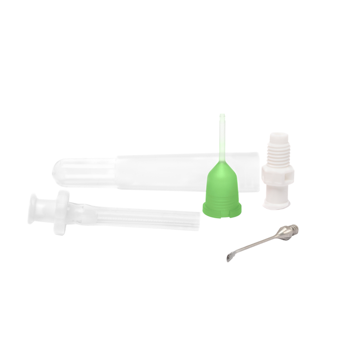 2.8 mm Reusable phaco set with 45° angled flared needle