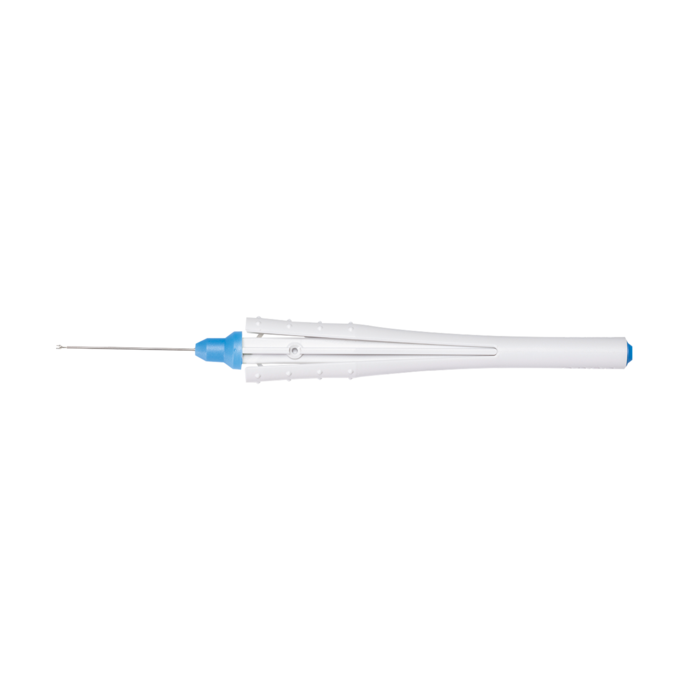 Disposable Microscissors: Vertical, 90°. (25 gauge/0.5 mm)