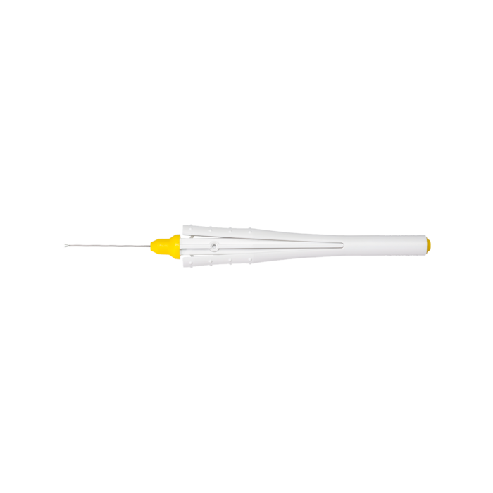Disposable Microforceps: Extended Reach - Wide Grip. (27 gauge / 0.4 mm)