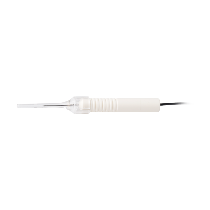 TotalView Endoillumination Probe, including illuminated scleral depressor.(23 gauge / 0.6 mm)