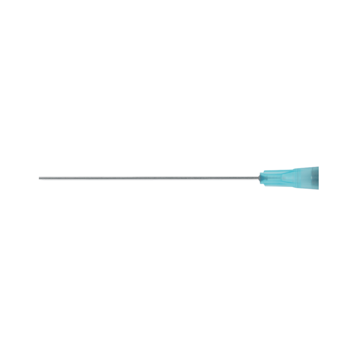 Replacement backflush needle, straight 23G / 0.6 mm for 1281.C backflush handpiece.
